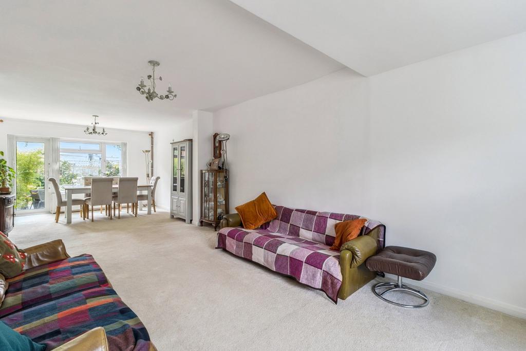 Open-plan living area, open plan living