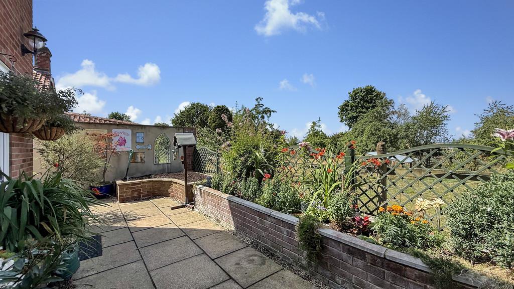 Rear garden
