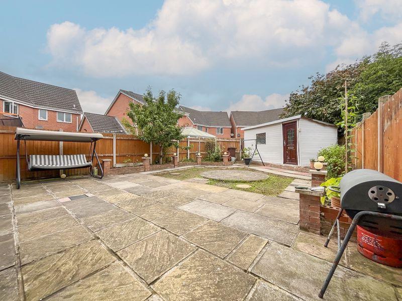 Rear garden