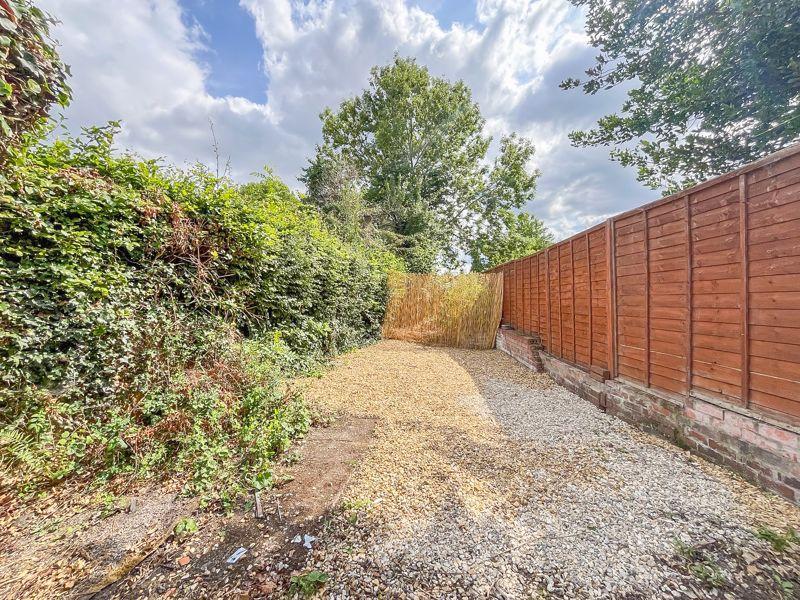 Rear garden