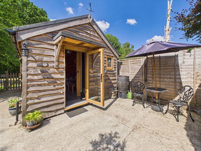 Cabin with patio
