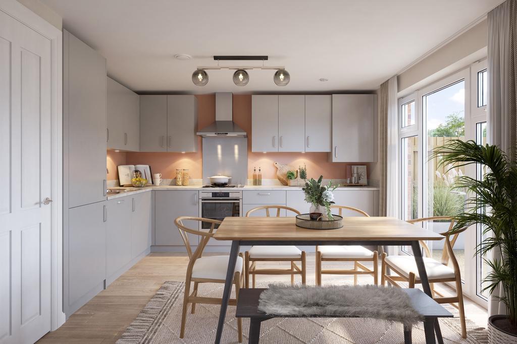 Internal cgi of the bracebridge kitchen