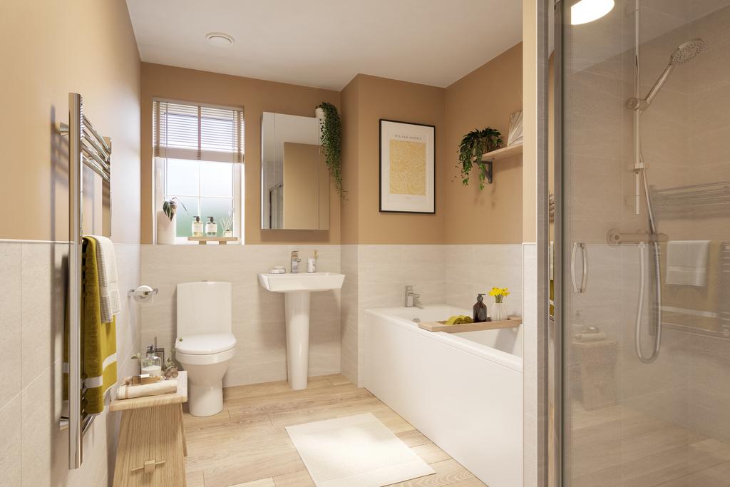 Internal cgi of the bathroom in the bracebridge