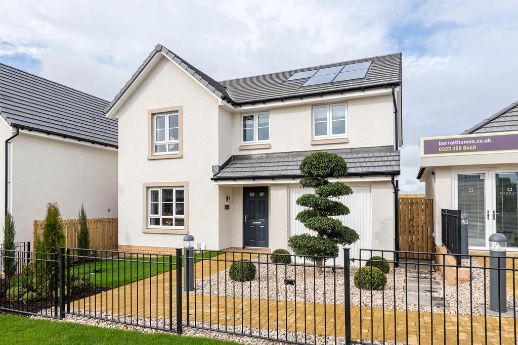 External of show home