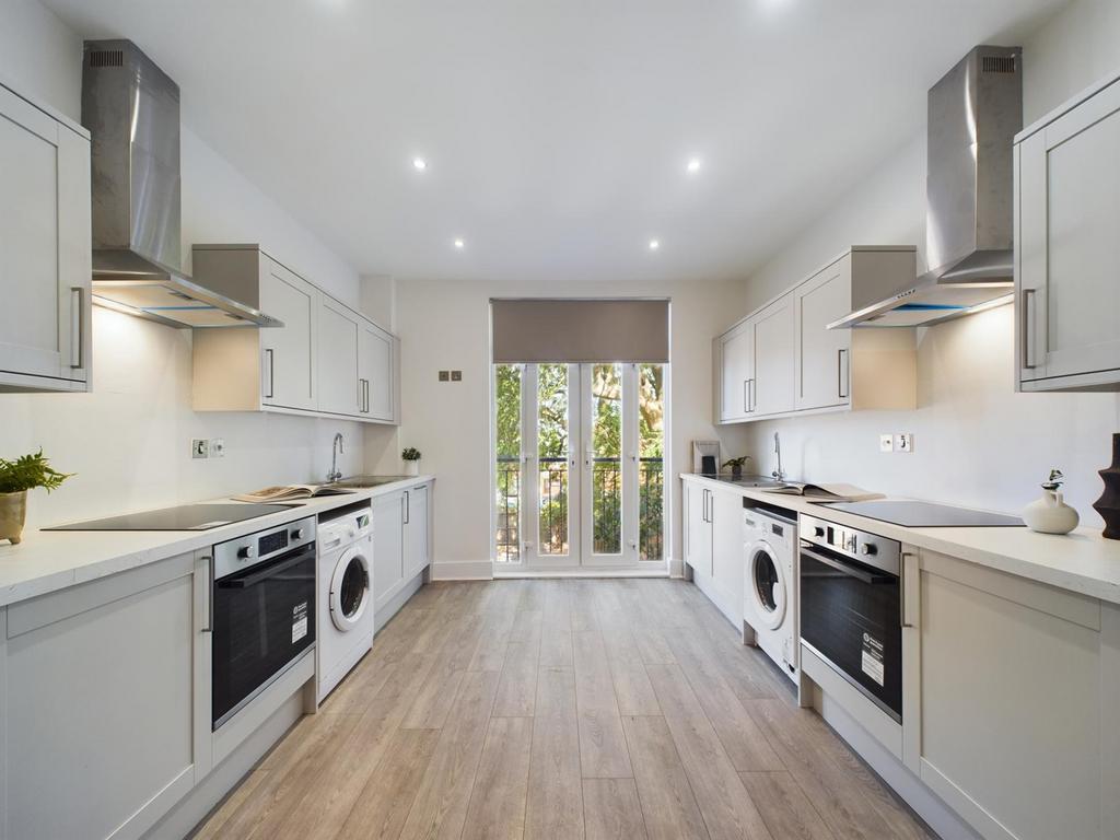 A spacious and modern kitchen, perfect for stud...