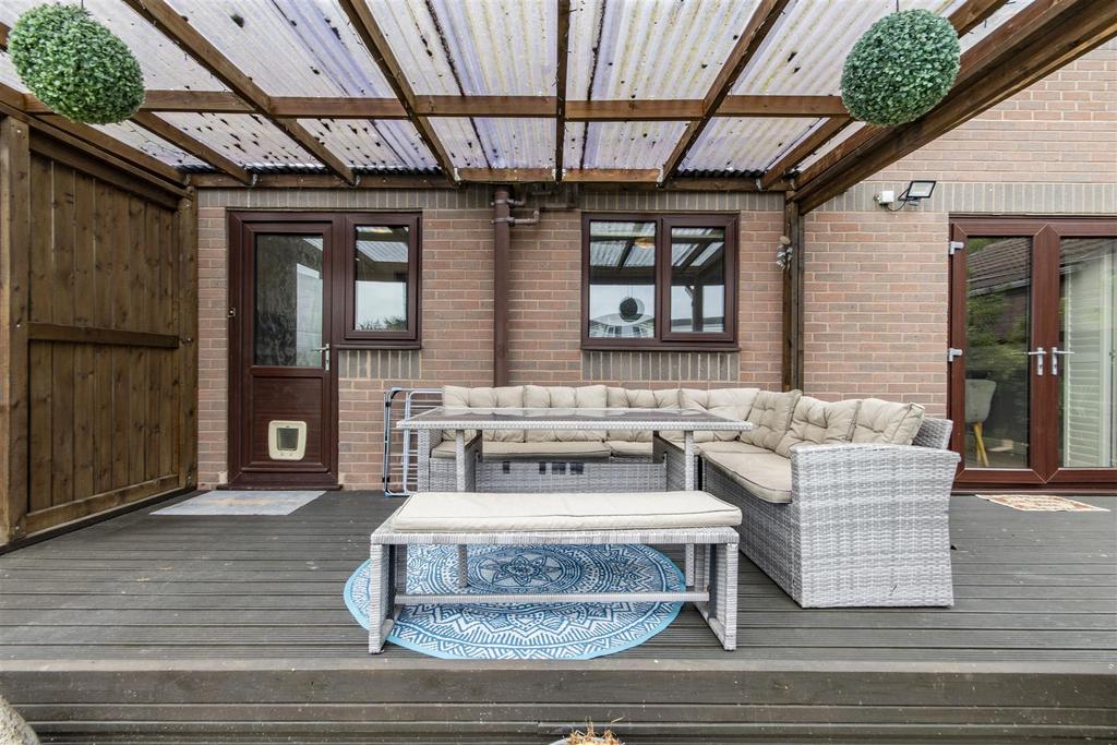 Rear Covered Decking