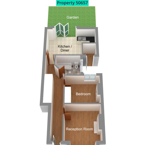 Three dimensional floor plan layout