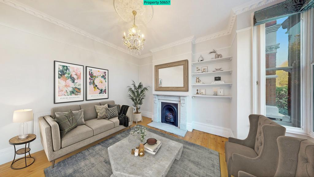 Elegant reception room