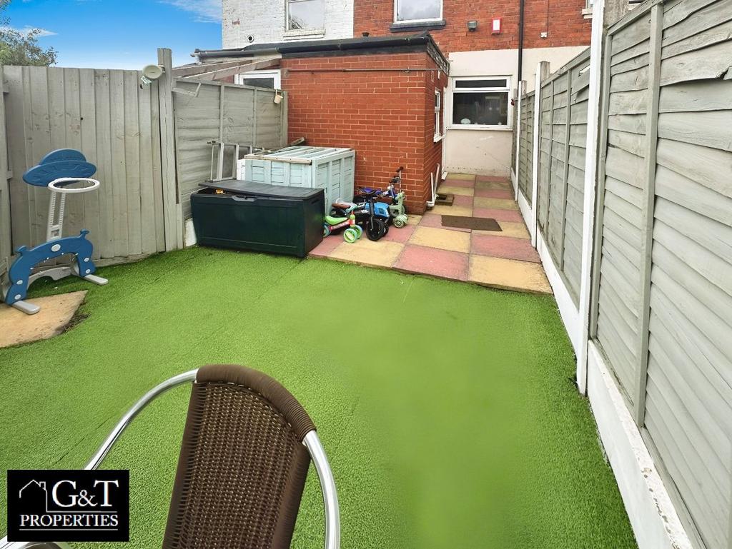 Rear garden