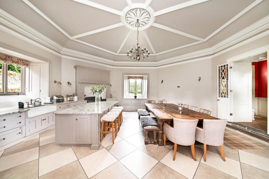 Dining living kitchen