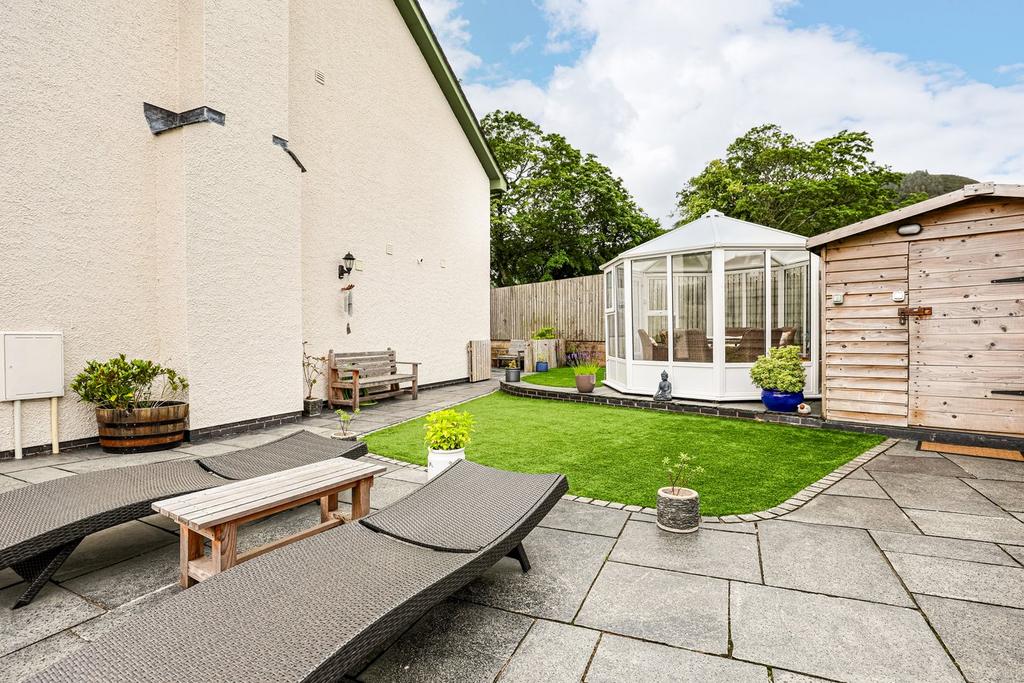 Rear garden