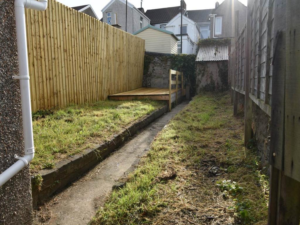 Rear garden