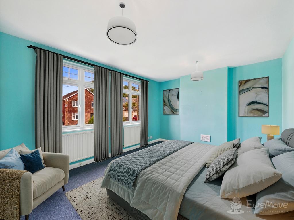 Bedroom One - Digitally Staged