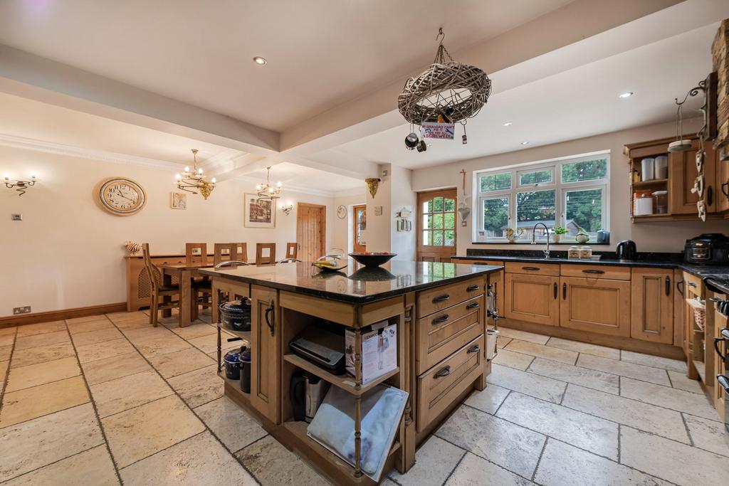 Kitchen, open plan living