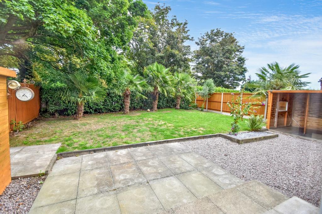 Rear garden