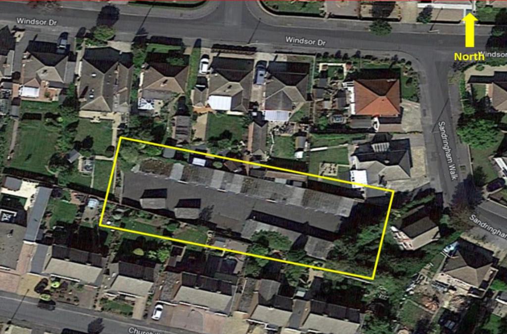 Sandringham Walk Garage Site photo of Aerial View