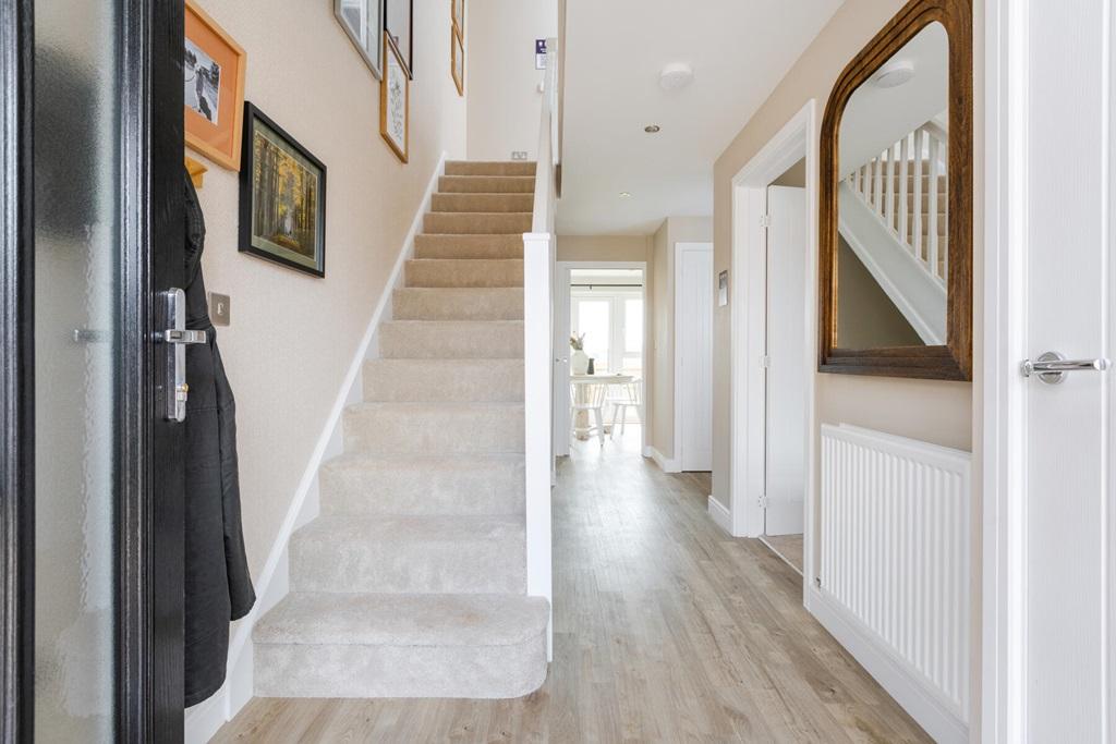 Welcoming hallway