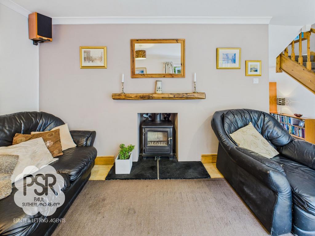 Lounge - Log Burner Fireplace