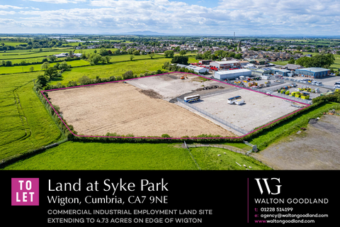 Land to rent, Syke Park Wigton CA7 9NE
