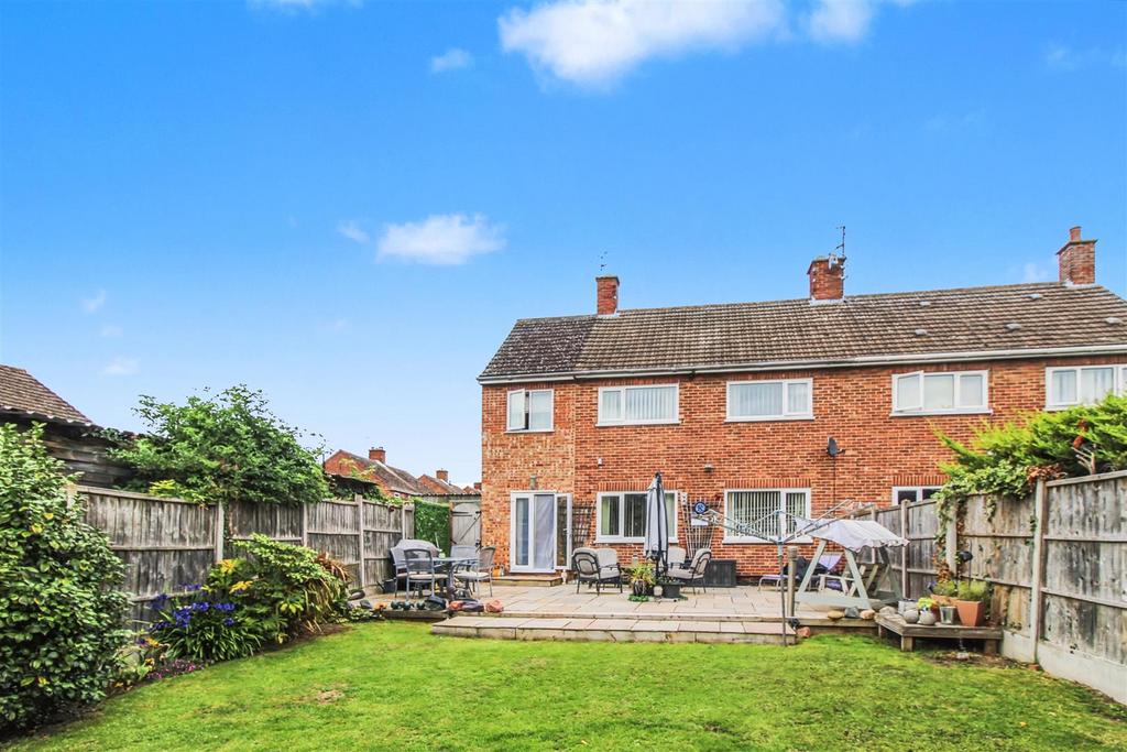 Rear of Property