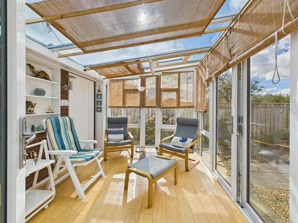 Upvc conservatory: