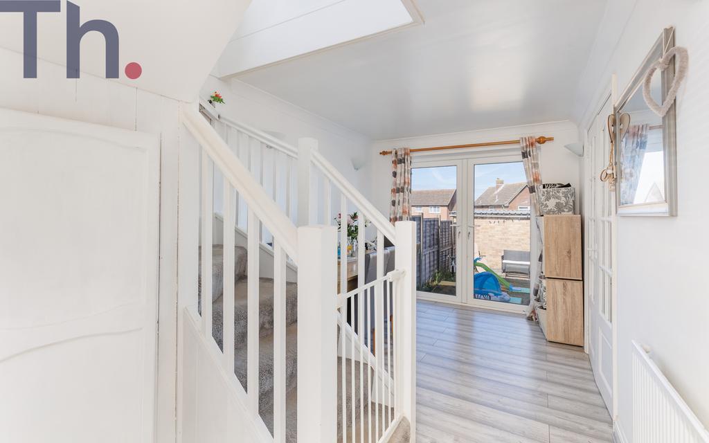 Dining Room with Stairs to First Floor