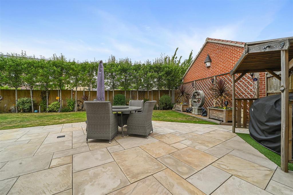Rear garden