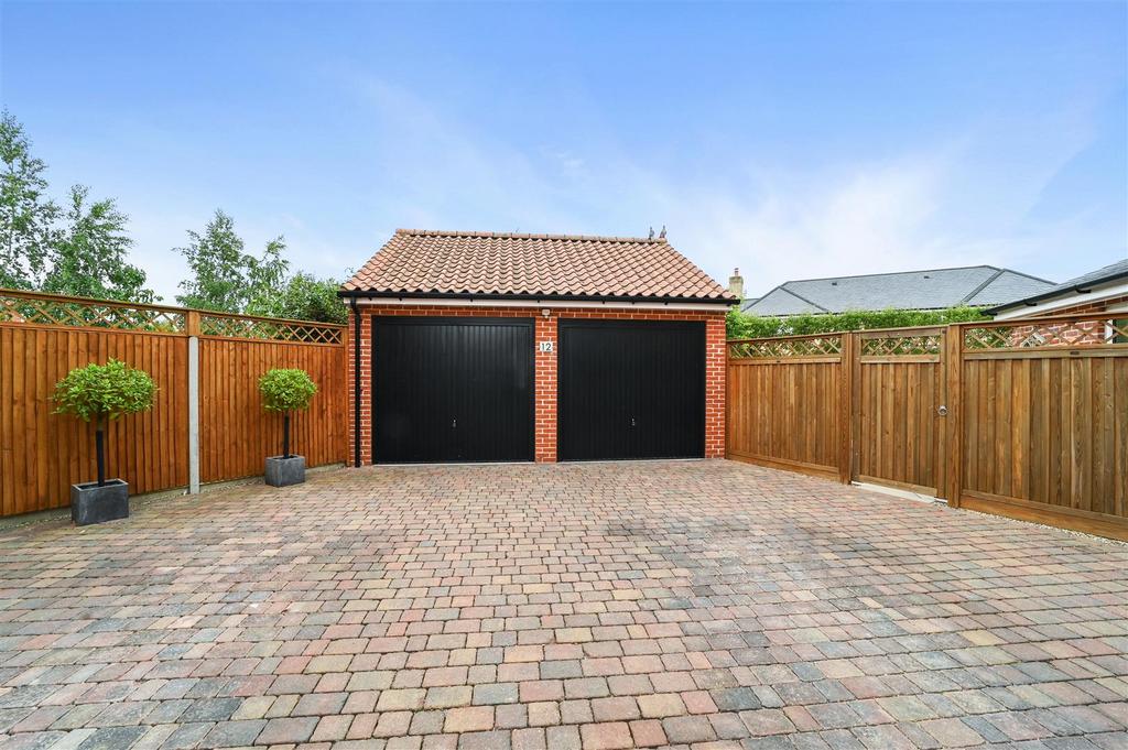 Double garage