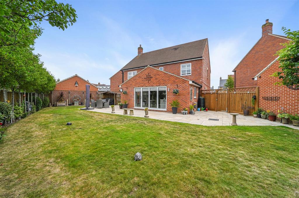 Rear garden