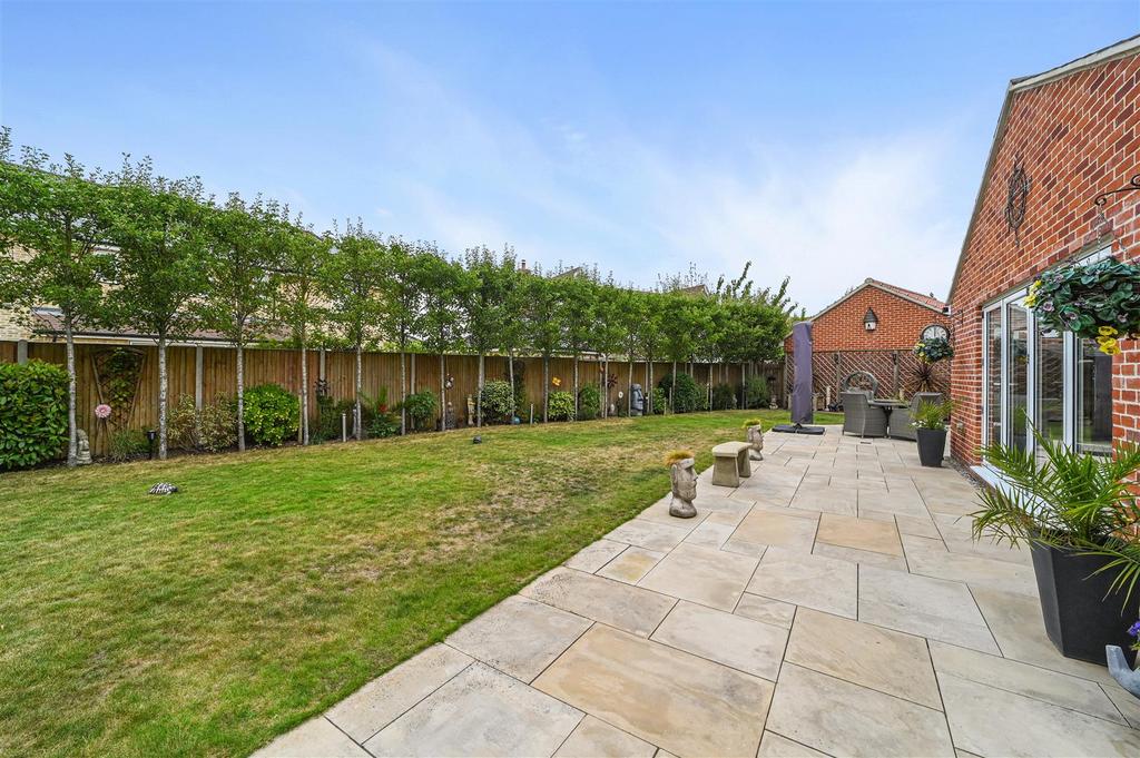 Rear garden