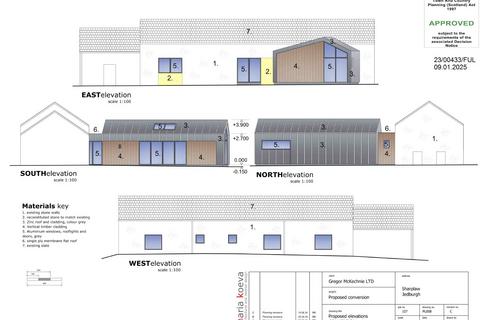 Plot for sale, Lot 3, Sharplaw Road, Jedburgh, Scottish Borders, TD8