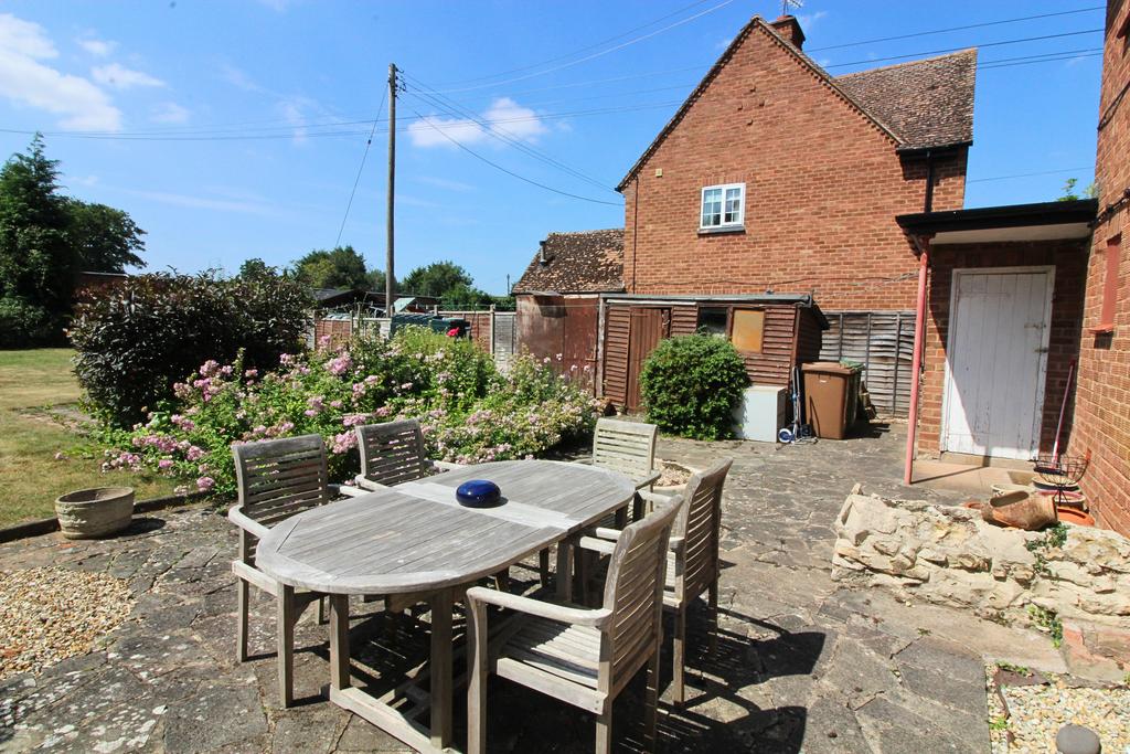 Rear patio
