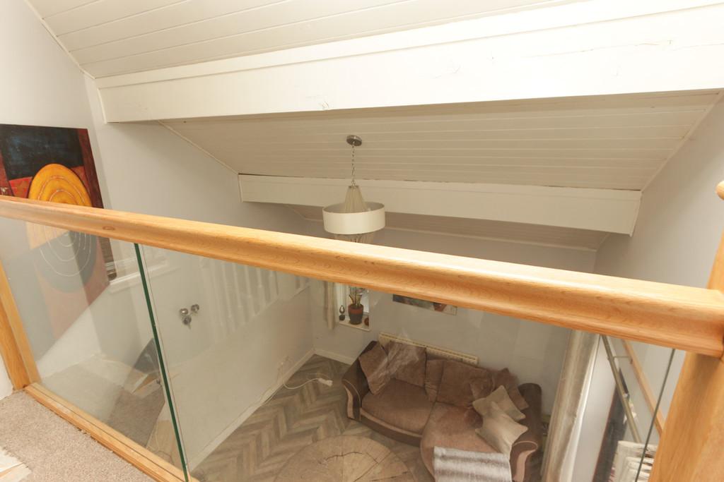 Lounge view from first floor landing