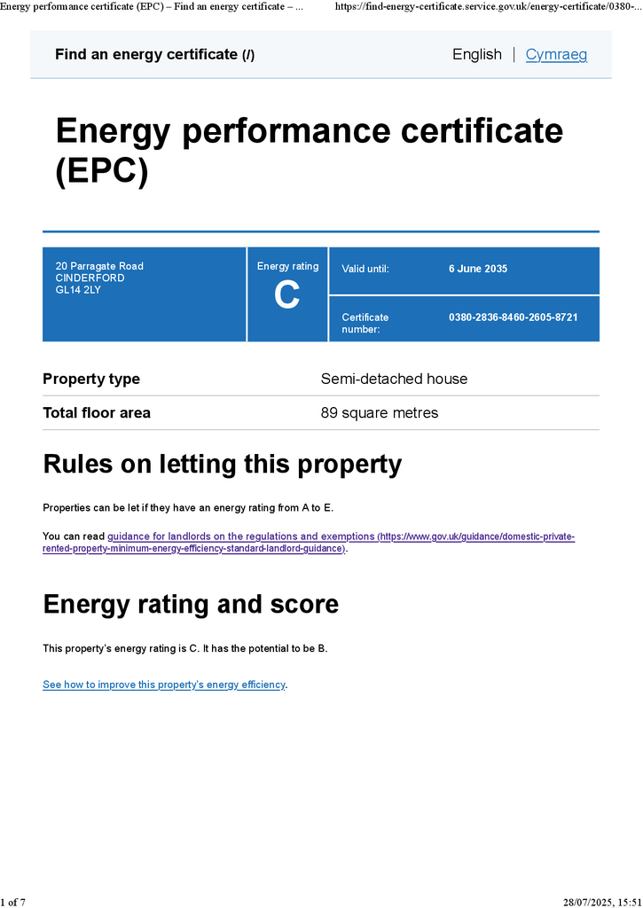 EPC  C 74