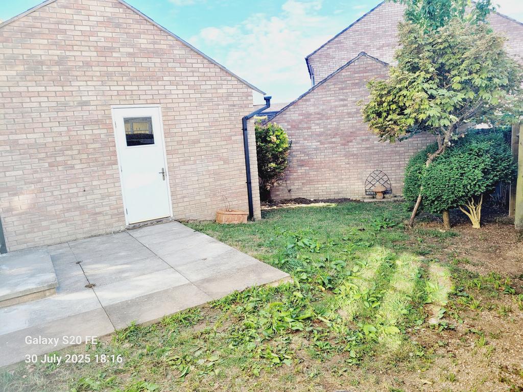 Rear garden