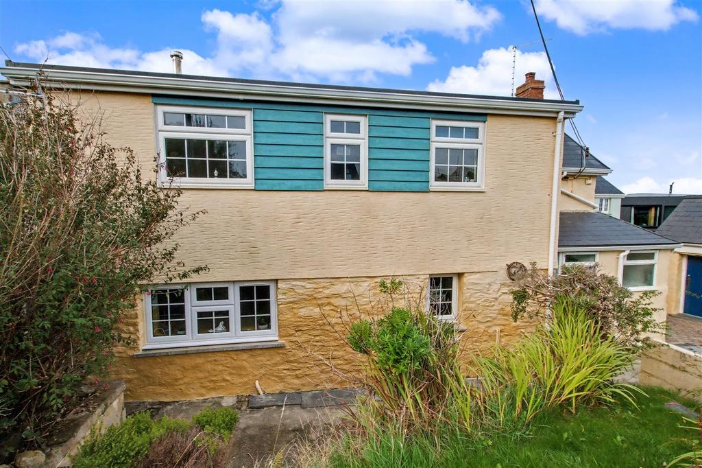 Rear of property