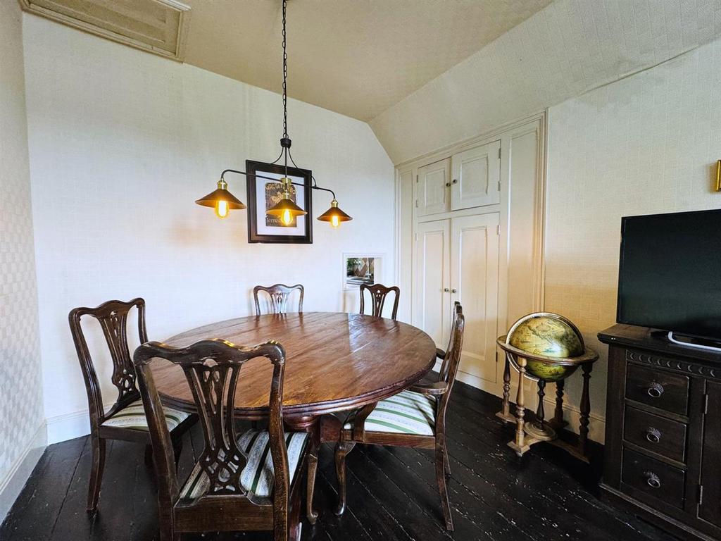 Open plan living dining room