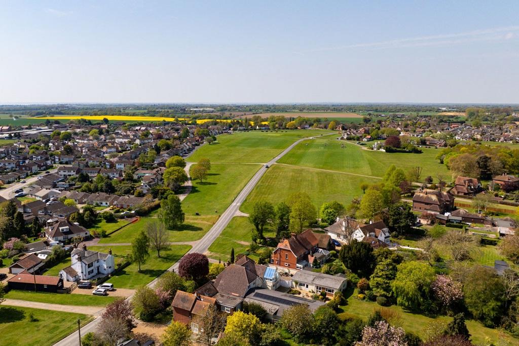 The Great Bentley Village Green spans around 43...