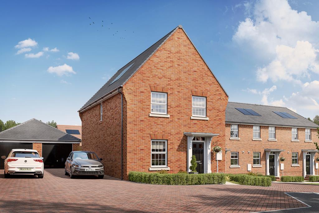 External CGI of the Hazelborough housetype