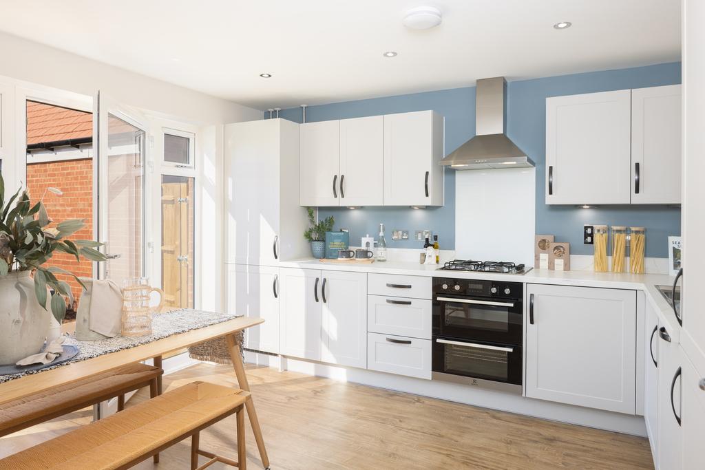 Internal shot of the kitchen in the bracebridge...