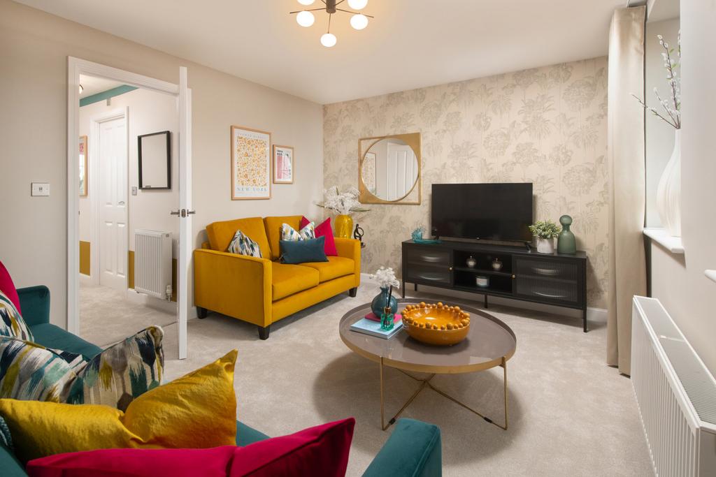 The interior of The Cannington Show Home at...