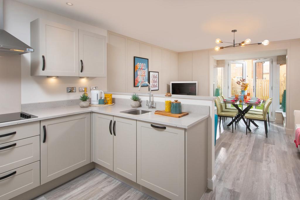 The interior of The Cannington Show Home at...