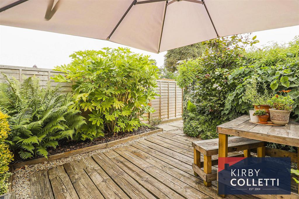 Rear garden