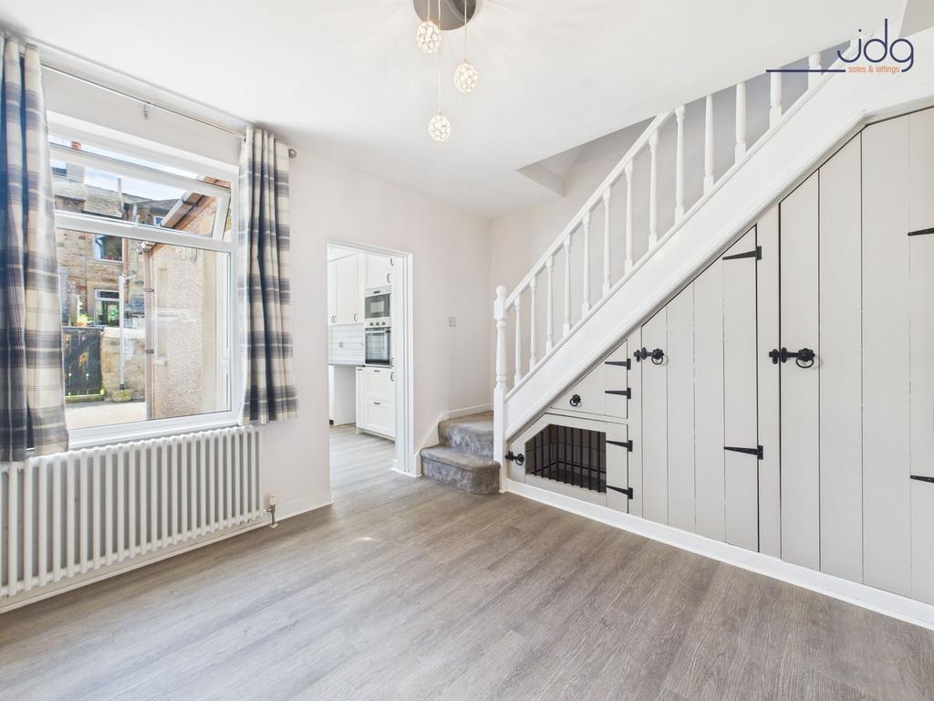 Dining Room with under stairs storage