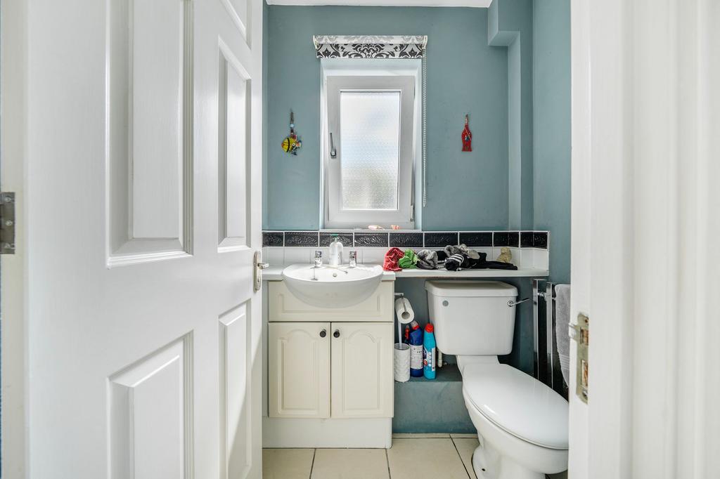 Ground floor cloakroom