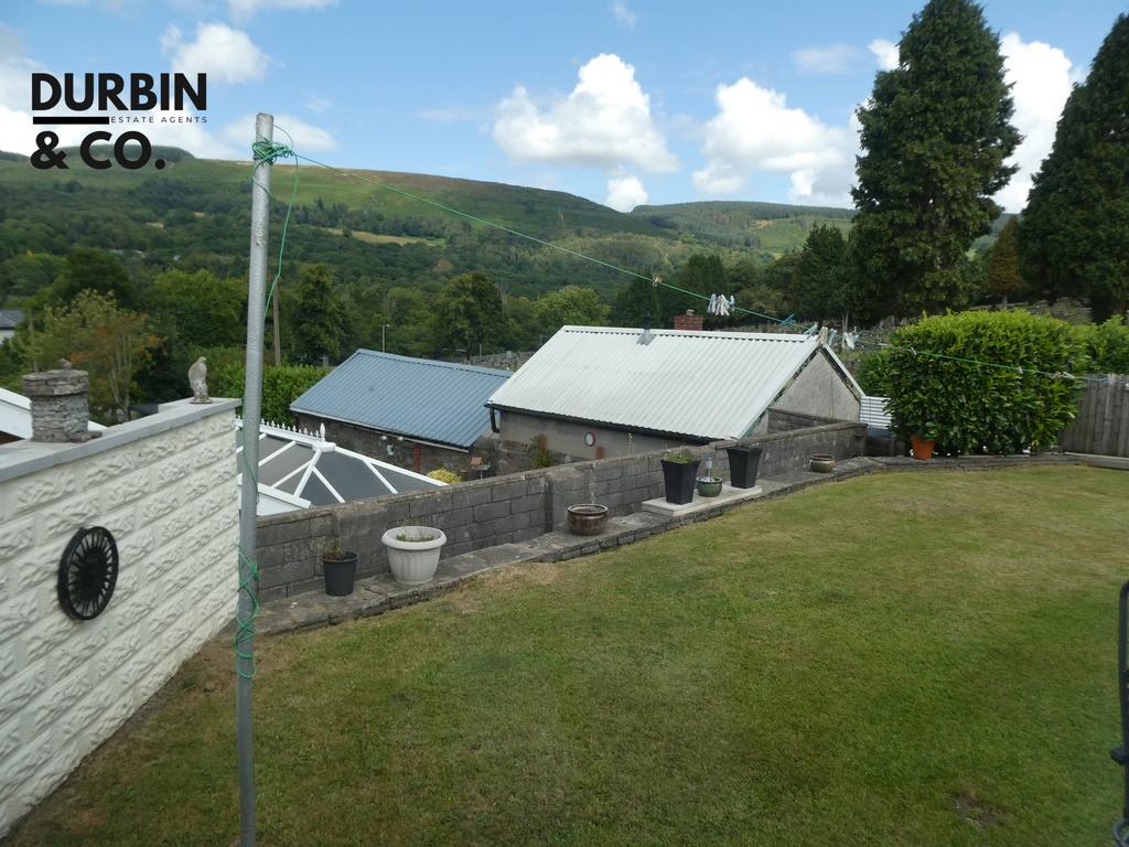 View from rear garden