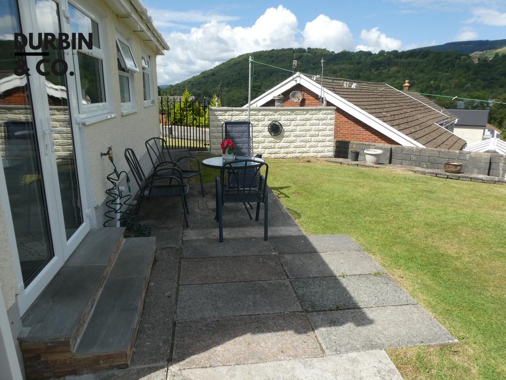 Rear of property