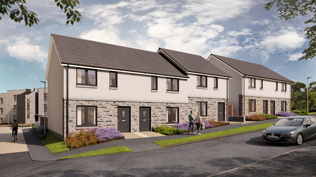 CGI of West Craigs Green development