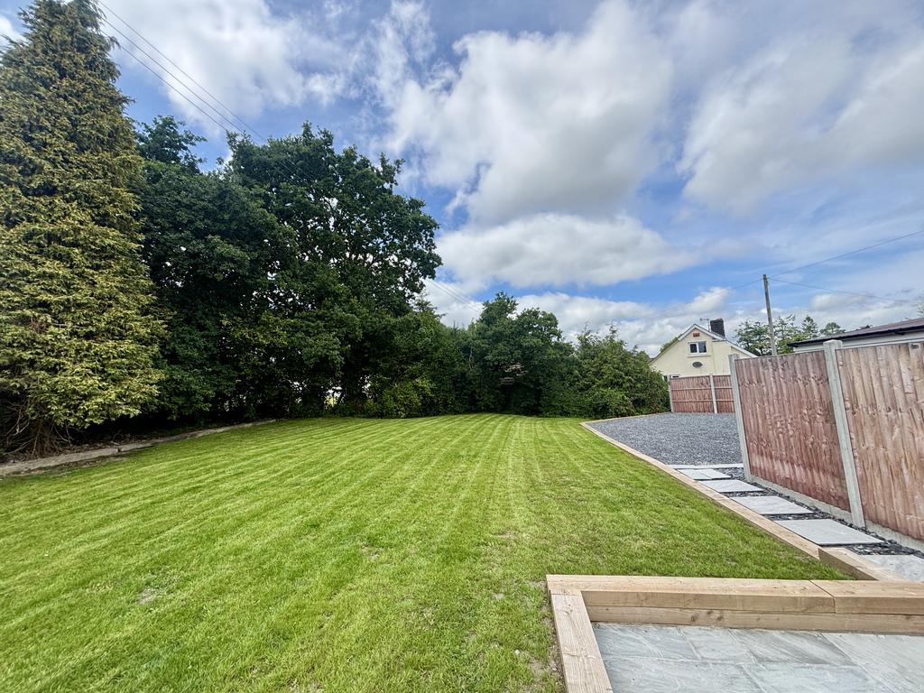 Rear garden