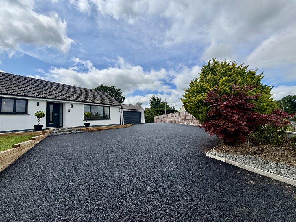 Parking and driveway